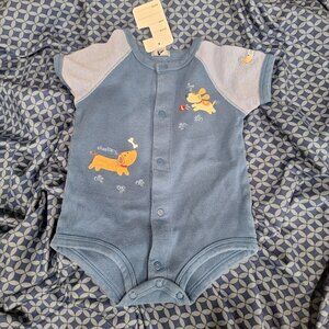 carters onesie with dogs 6 to 9 months